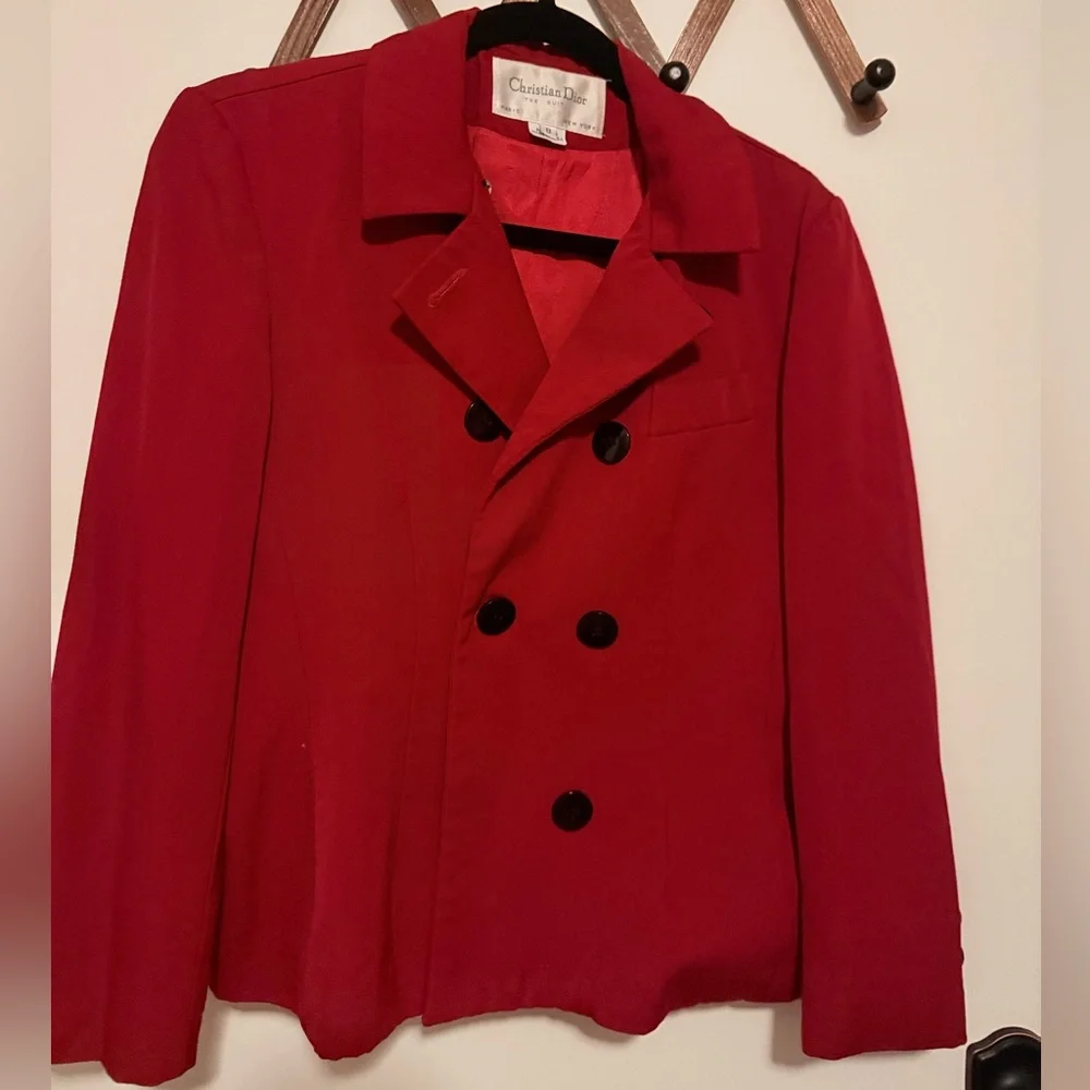 Dior tailored buttons